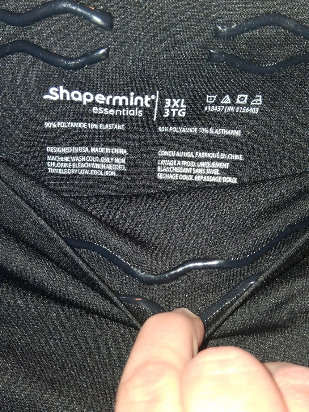 Shapermint Black High-Waist Shaper Shorts - 3XL - Picture 2 of 3
